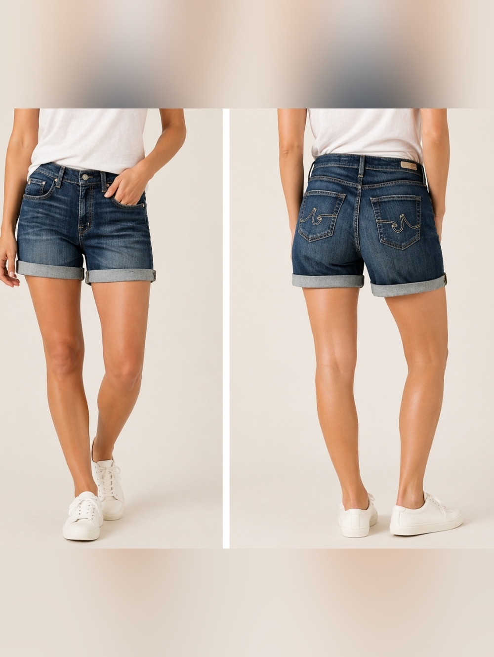 AG Adriano Goldschmied EX - BF Short Boyfriend Shorts, Size 29